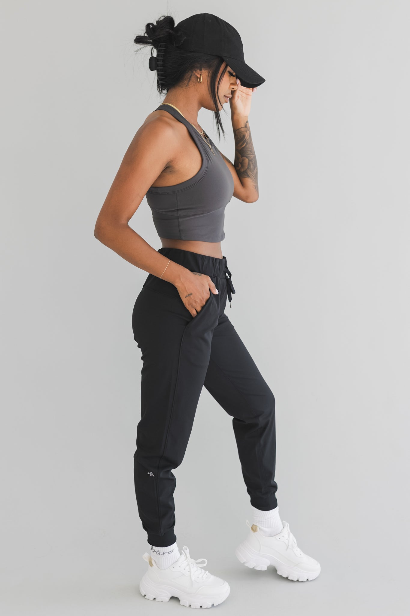 Downtown Jogger Cuffed Ankle