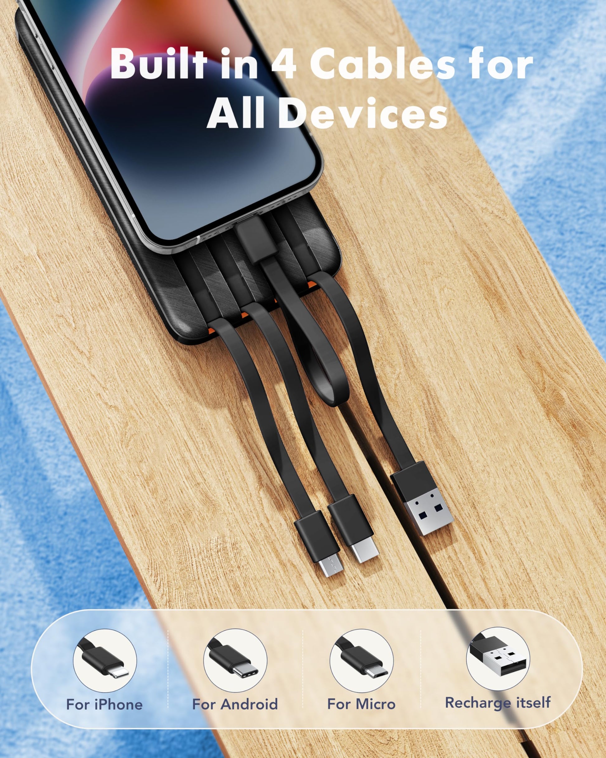 Portable USB power bank