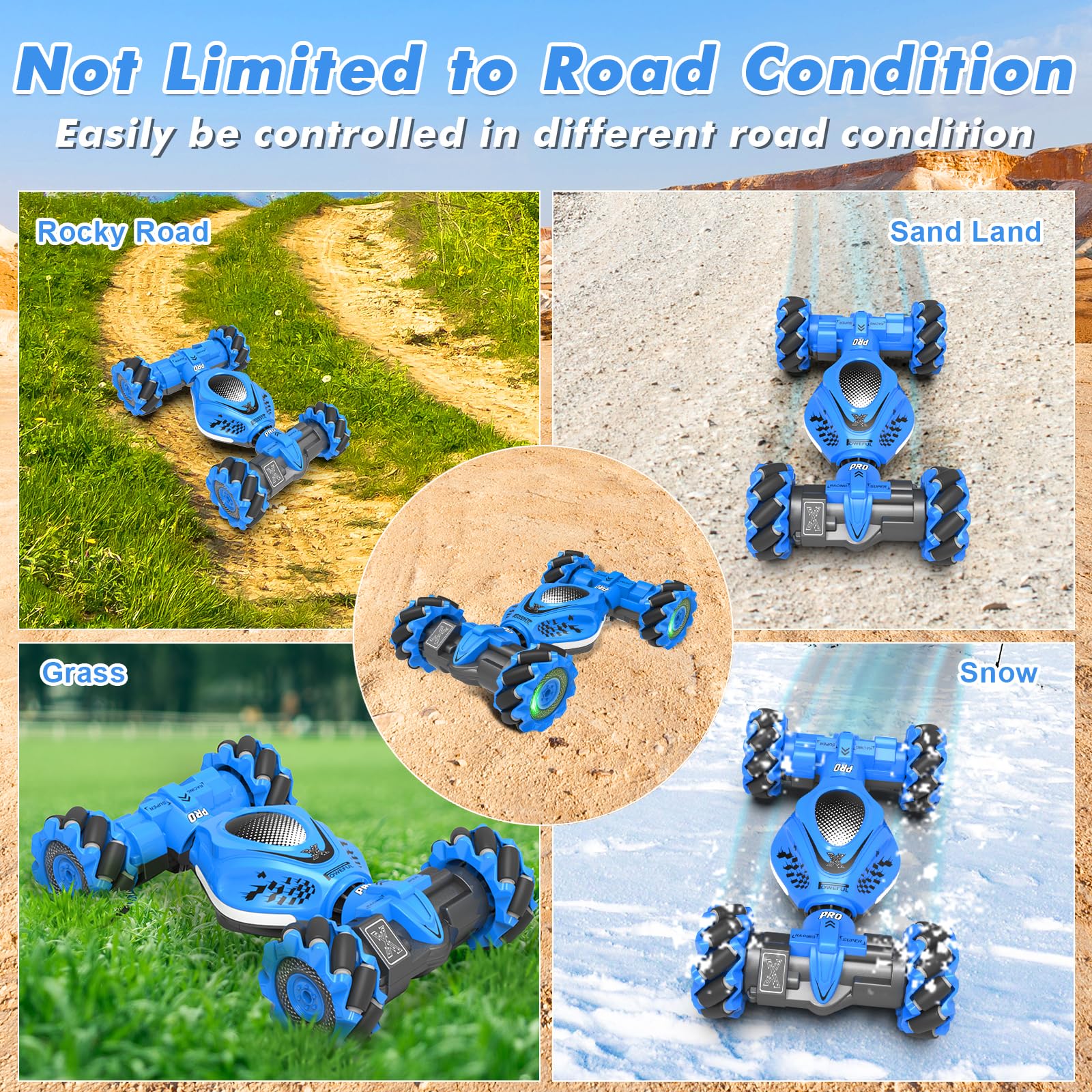 RC Car Stunt Toy