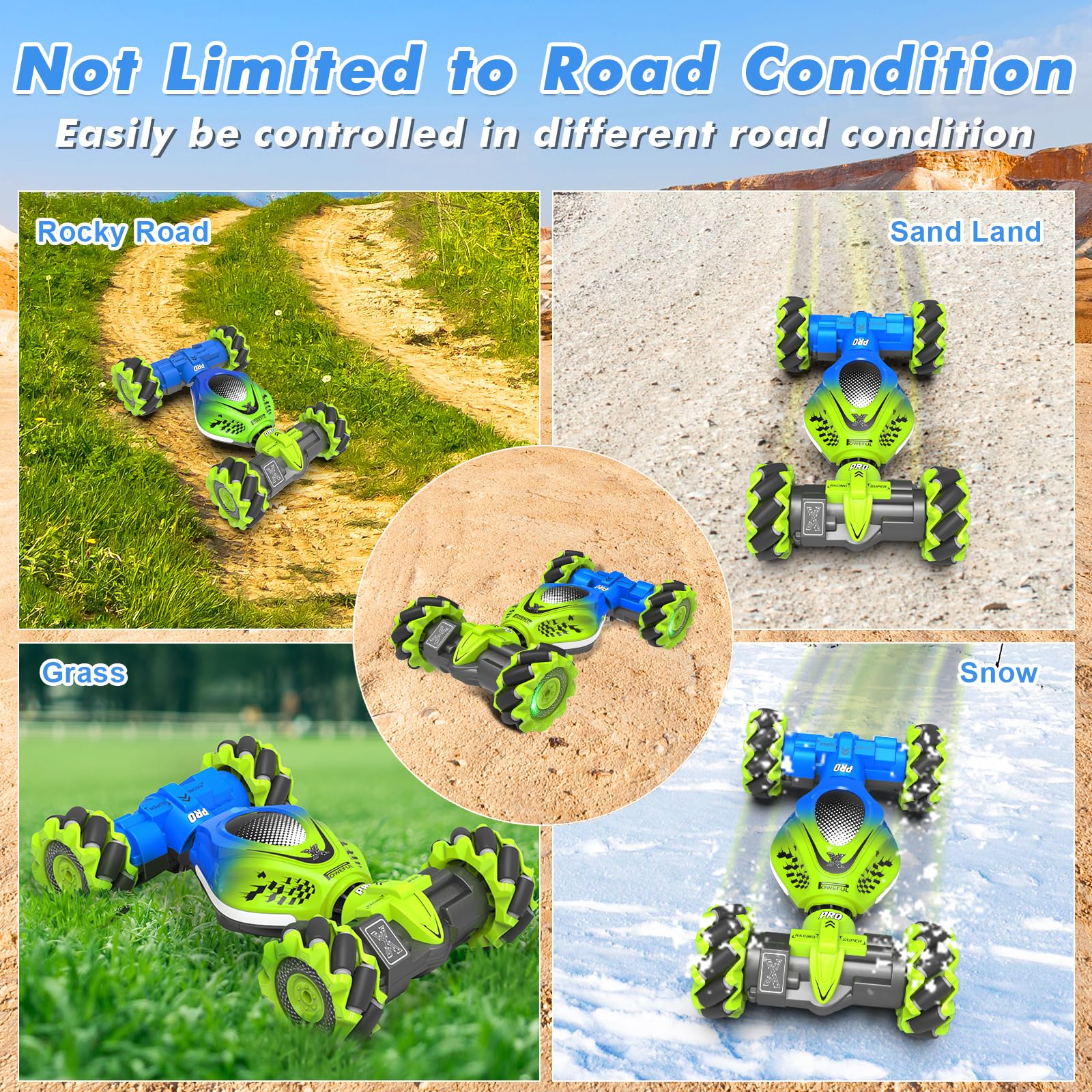 RC Car Stunt Toy