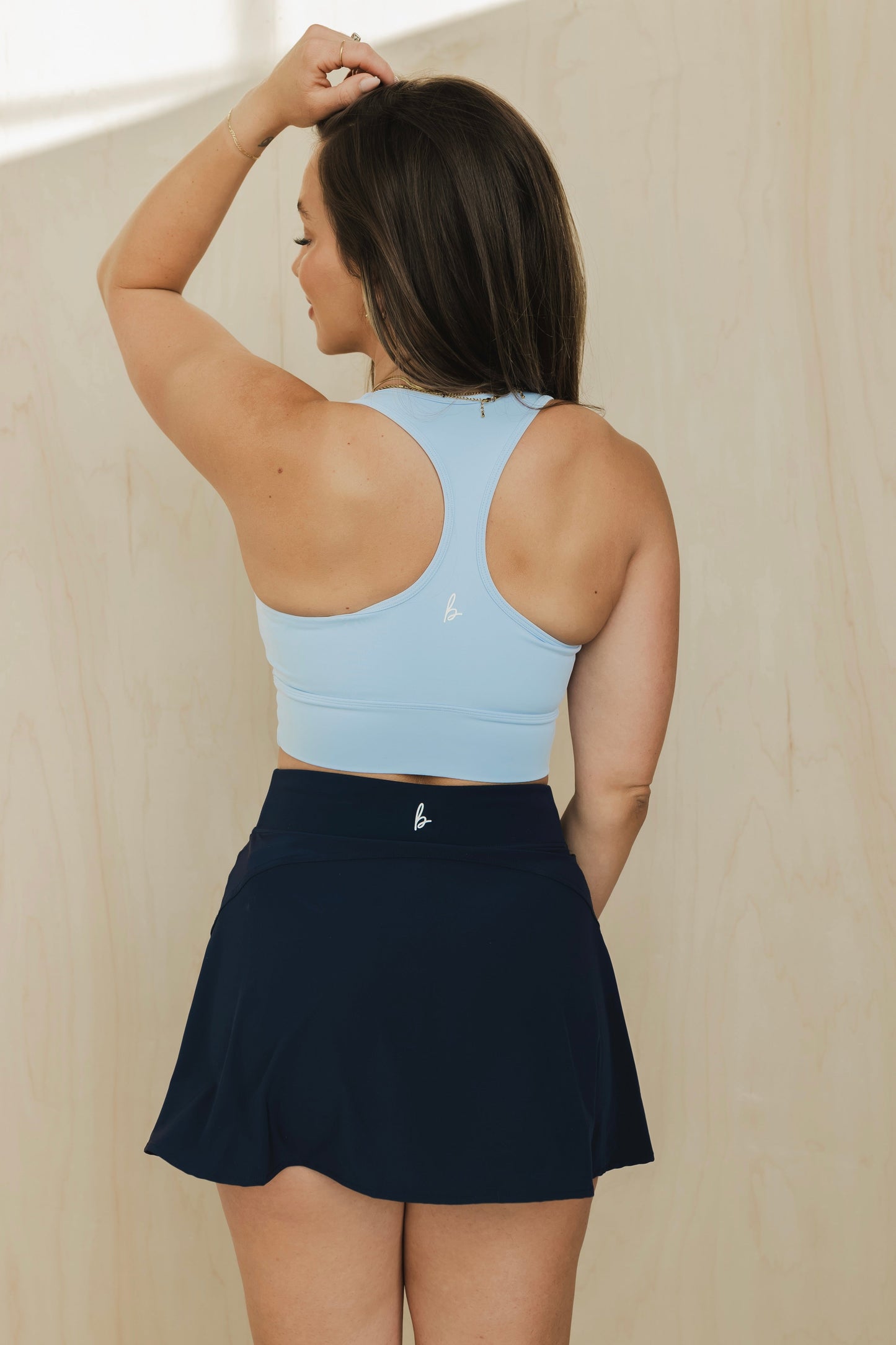Racerback bra support comfort