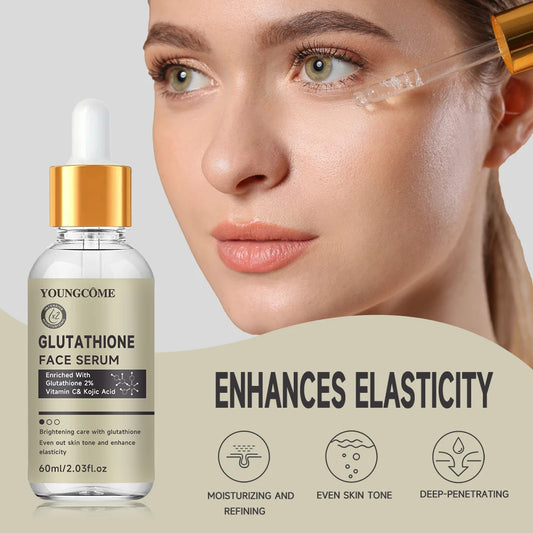 Glutathione Serum for Face for Brightening Skin,Dark Spot Corrector Sensitive Skin Cell Regenerating Lifting Skincare 40ml/60ml