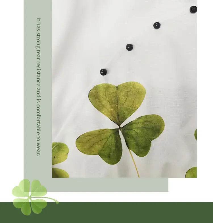 Summer 2 Piece Set Women Loose Short Sleeve Shirt Top High Waist Pants Flower Print Outfits Ladies Elegant Vintage Suit Fall