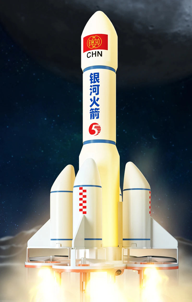 Remote Control Space Rocket RC Astronaut Space Shuttle Mini Drone With LED Fire 360° Roll RC Quadcopter Aircraft Kids Gift Toy