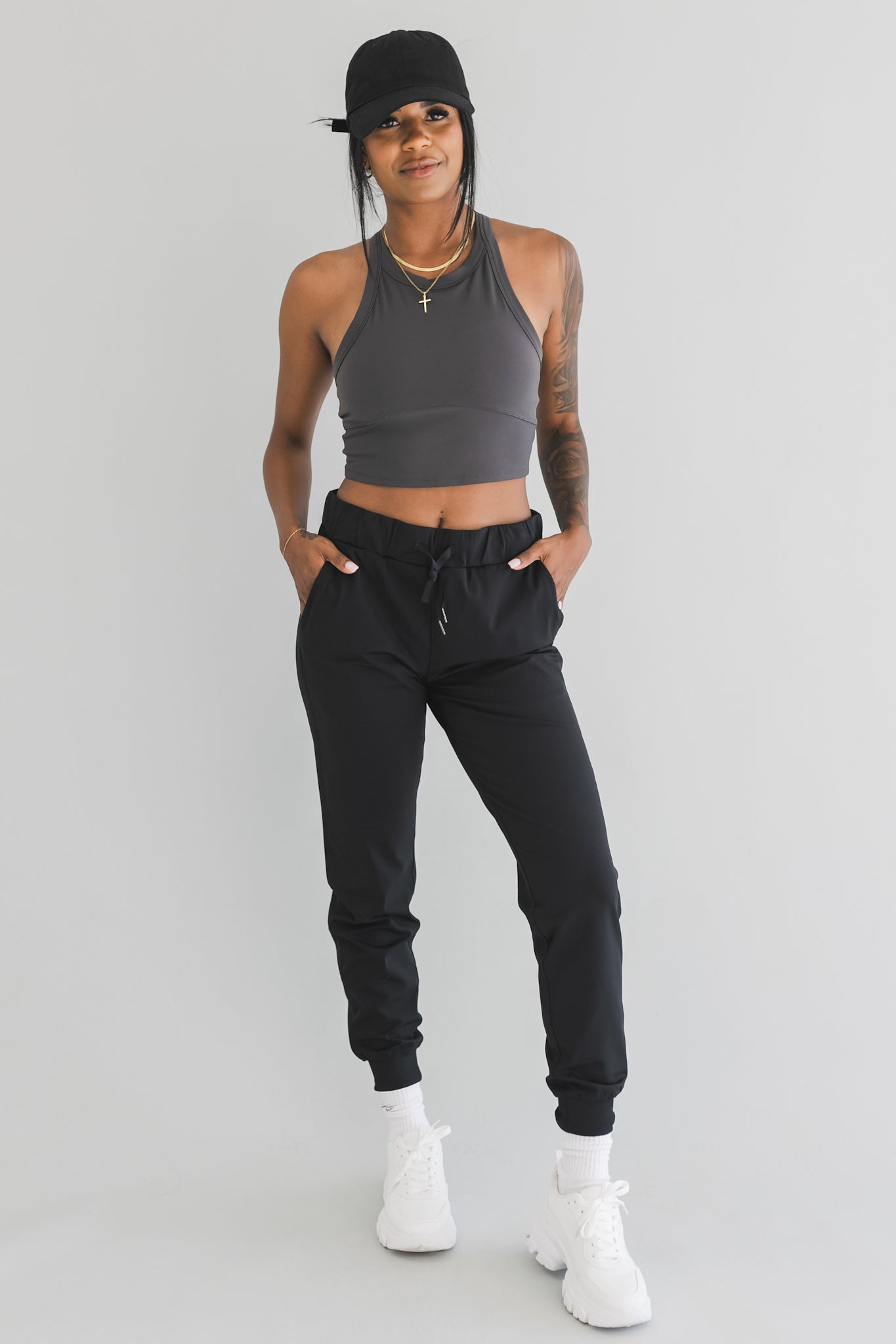Downtown Jogger Cuffed Ankle
