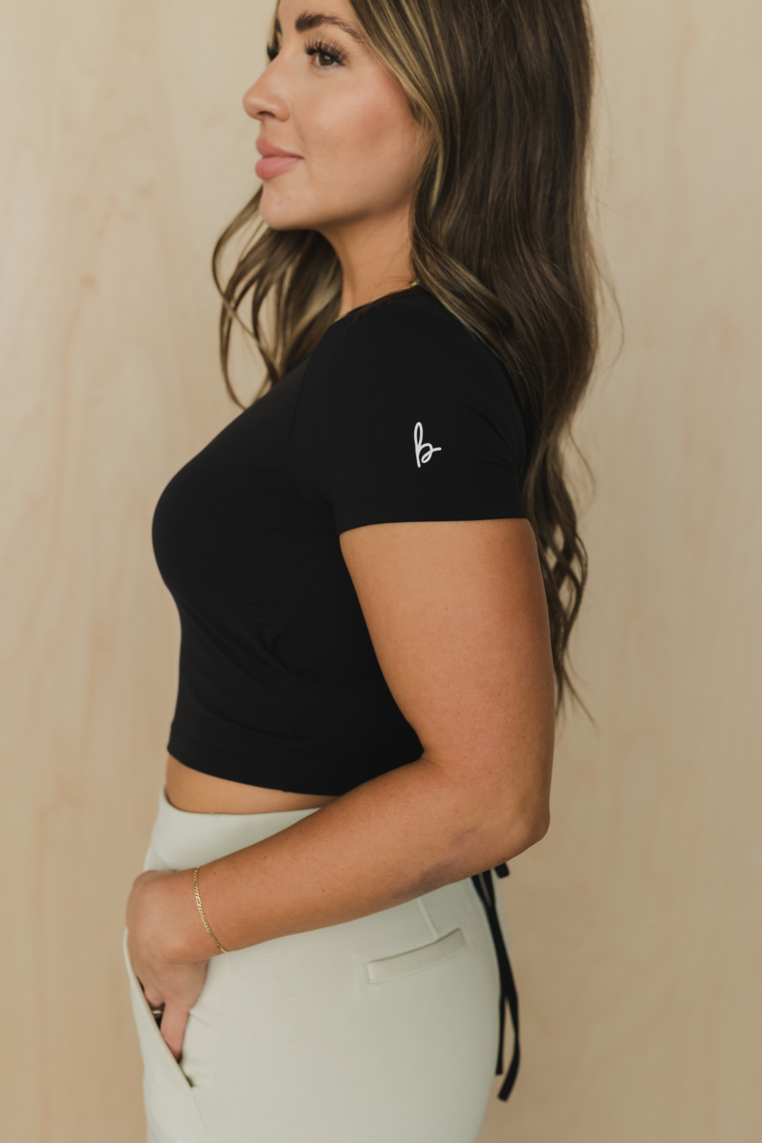 Riley Cropped Tee Shirt