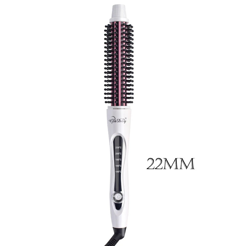 Hair Curler Hair Straightening Brush Hot Heating Comb Hair Straight Styler Corrugation Curling Iron Hair Curler Comb