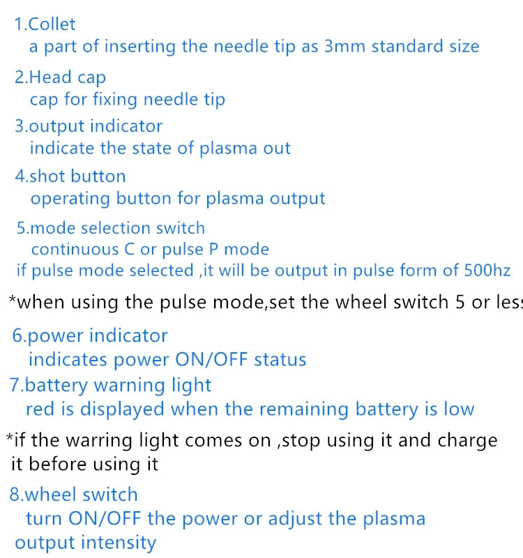 Plamax Cold Plasma Pen Skin Tag Wart Dark Spots Remover Fibroblast Eyelid Lift Skin Tightly Beauty Machine