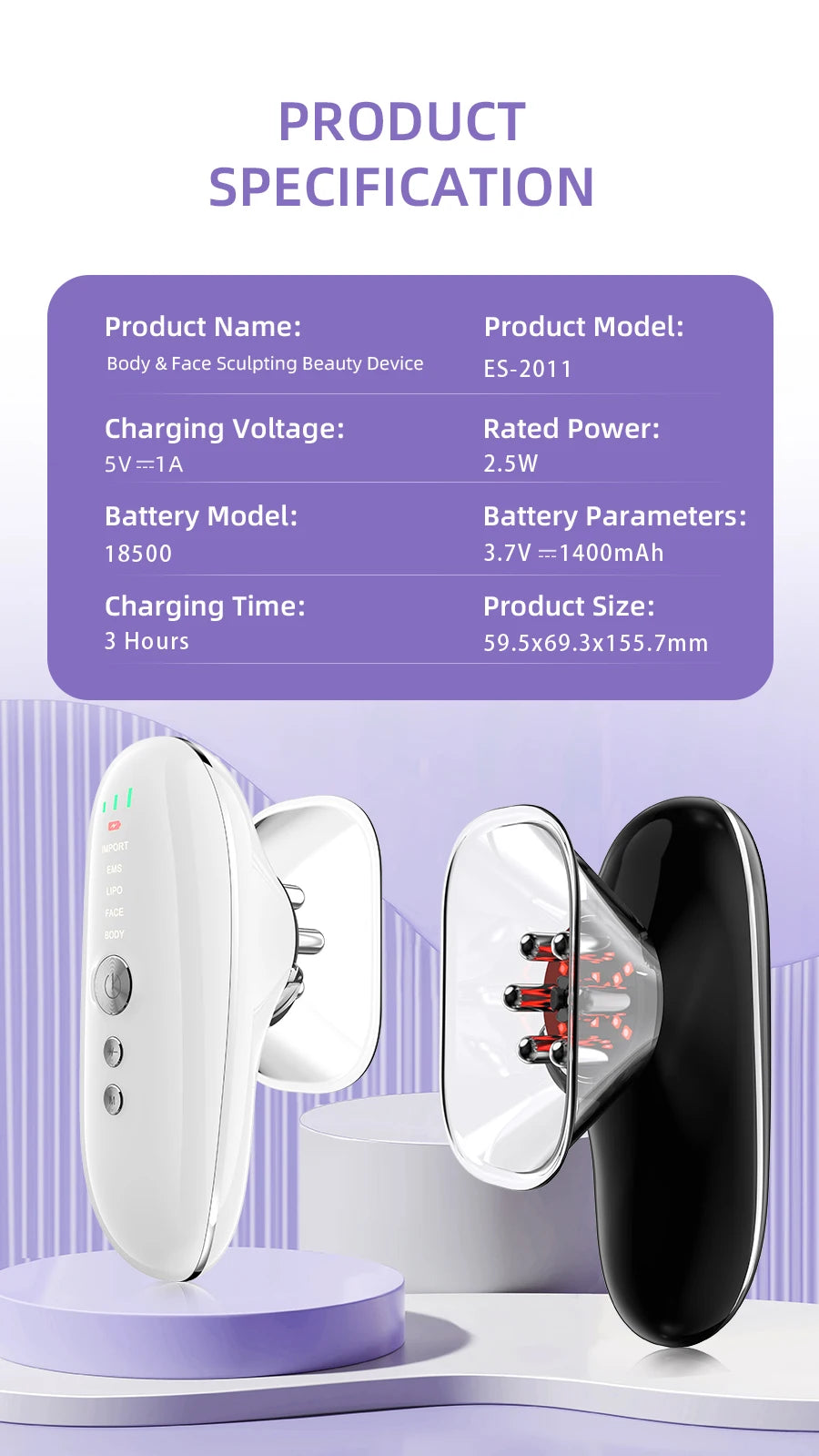 Anti-Cellulite Tool & Skin Tightening Body Sculpting Massager