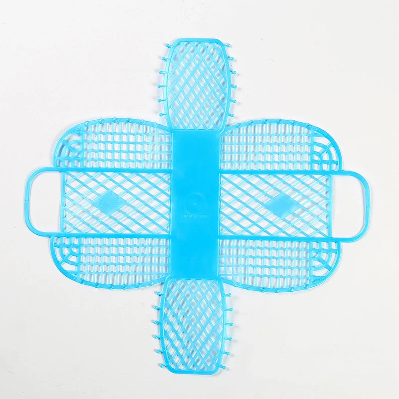 Large Bathroom Laundry Basket,Foldable Mesh,Portable Plastic Bathroom Laundry Basket,Assemble the Wash Basket,Reusable Shopping