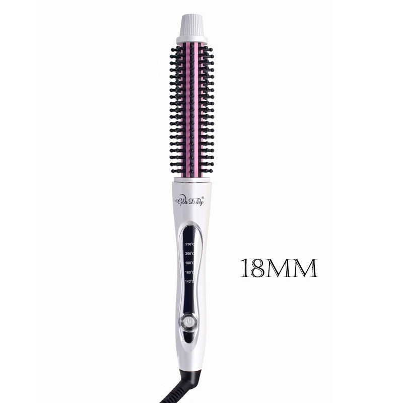 Hair Curler Hair Straightening Brush Hot Heating Comb Hair Straight Styler Corrugation Curling Iron Hair Curler Comb