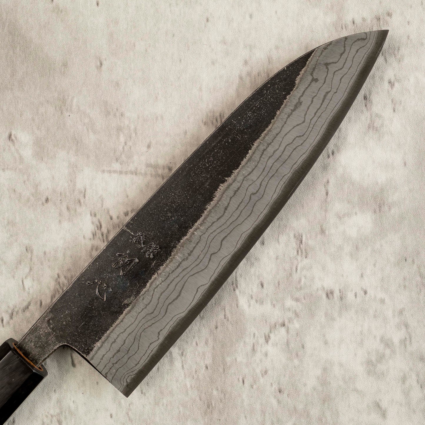 Hatsukokoro Kurouchi Santoku 180mm