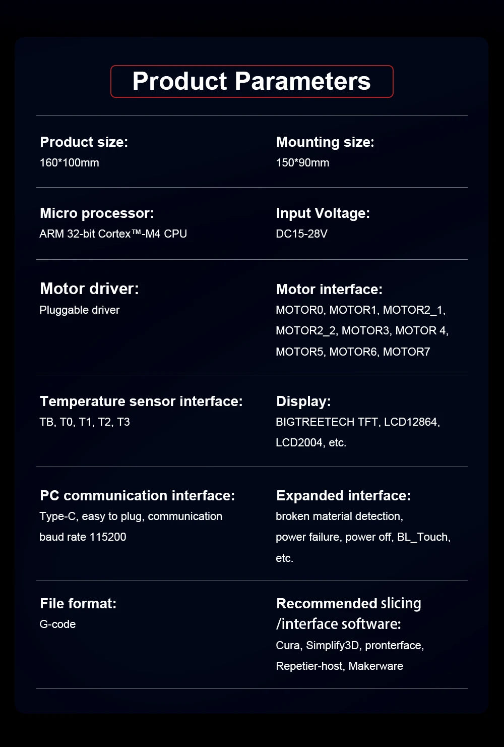 BIGTREETECH Octopus PRO V1.0/V1.1 Motherboard On-Board MAX31865 TMC2209 Raspberry Pi Control Board VS Ender3 V2 For PITFT