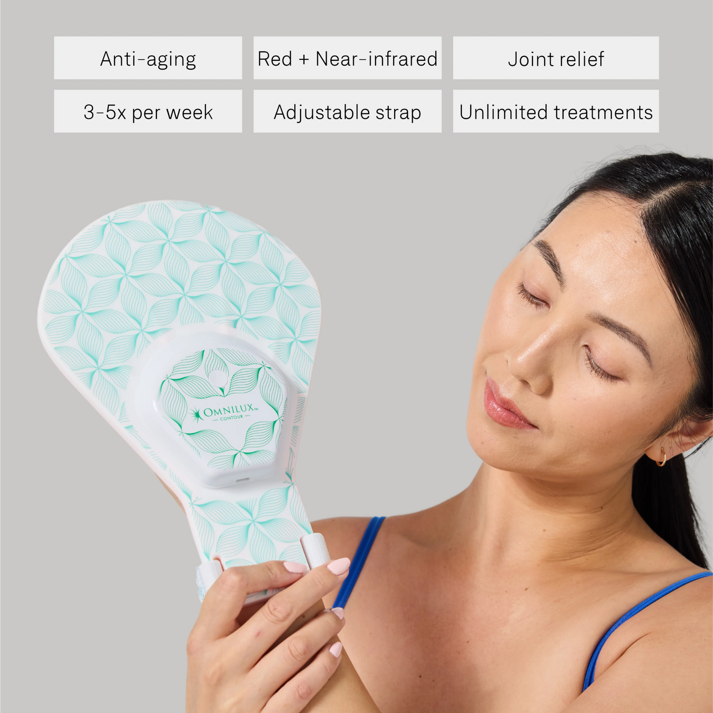 Omnilux Clear + Neck & Décolleté + Contour Glove