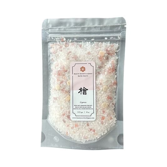Hinoki Himalayan Pink Bath Salts