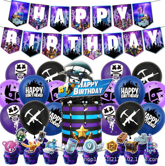 Fortnite Birthday Party Supplies and Decorations