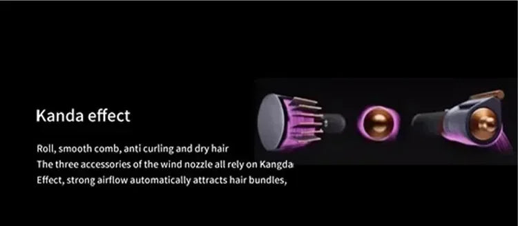 Professional  6 in 1 Curling Iron Hair Straightener Styling Tool Hair Dryer Hot Comb Negative Ions Blow Dryer Hair Care