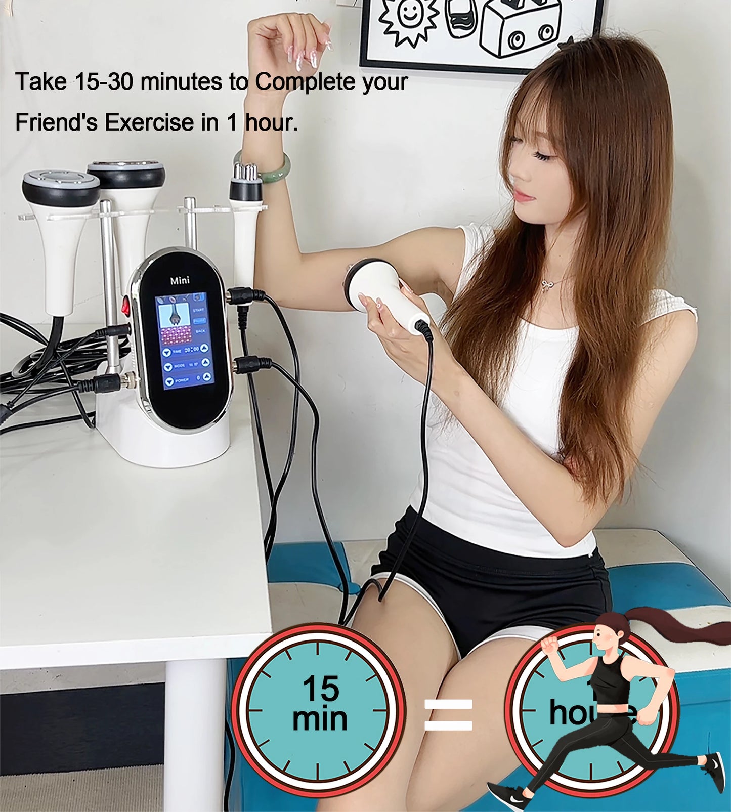 4 in 1 Facial Care 40K Cavitation Lipo Slimming Ultrasonic Liposuction Cavitation Machine Skin Tightening Lifting Device