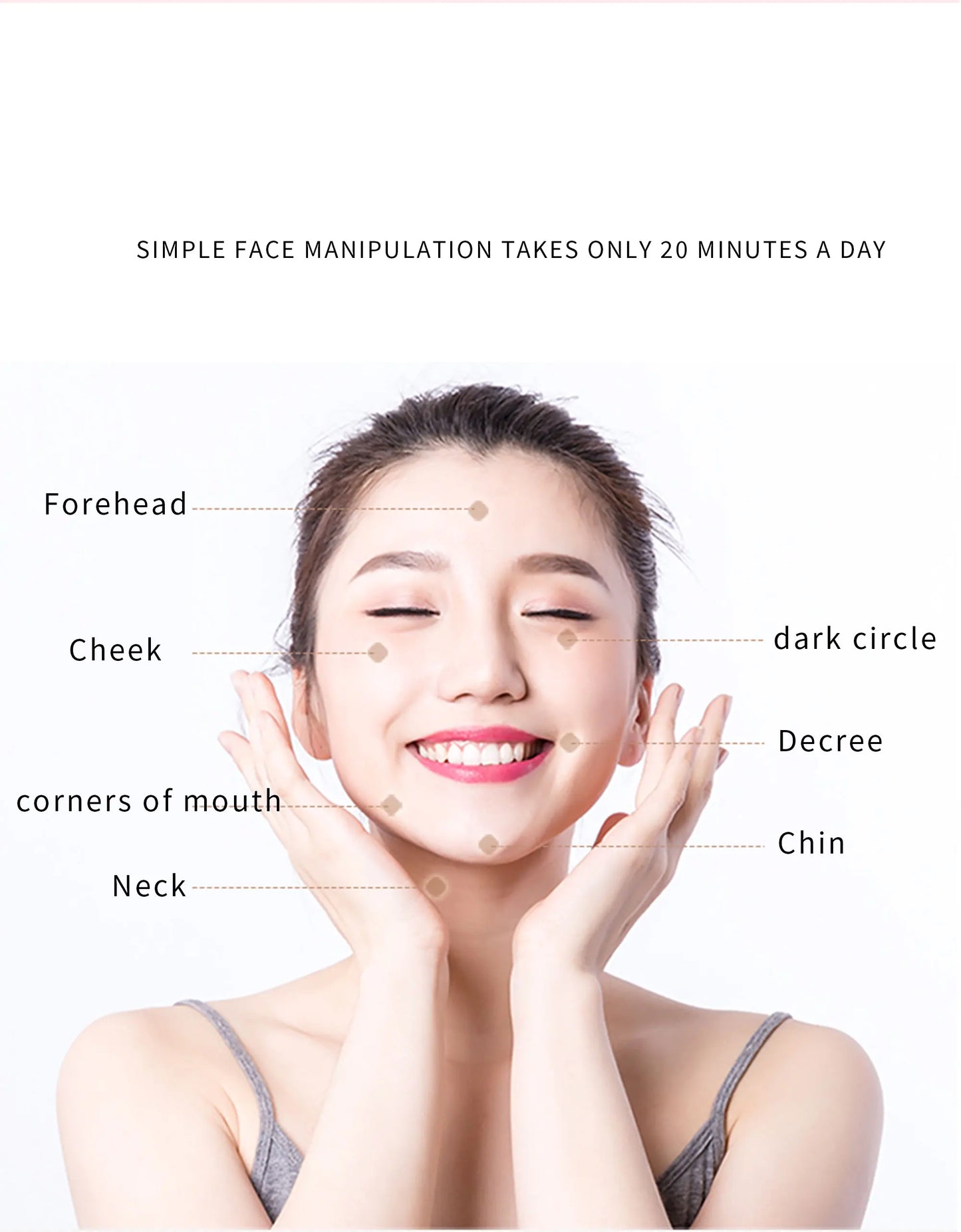 RF Skin Tightener, RF EMS Facial Tension Machine, Wrinkle Massager, Facial Cleansing and Exfoliating Care Beauty Tools Ultrasoni