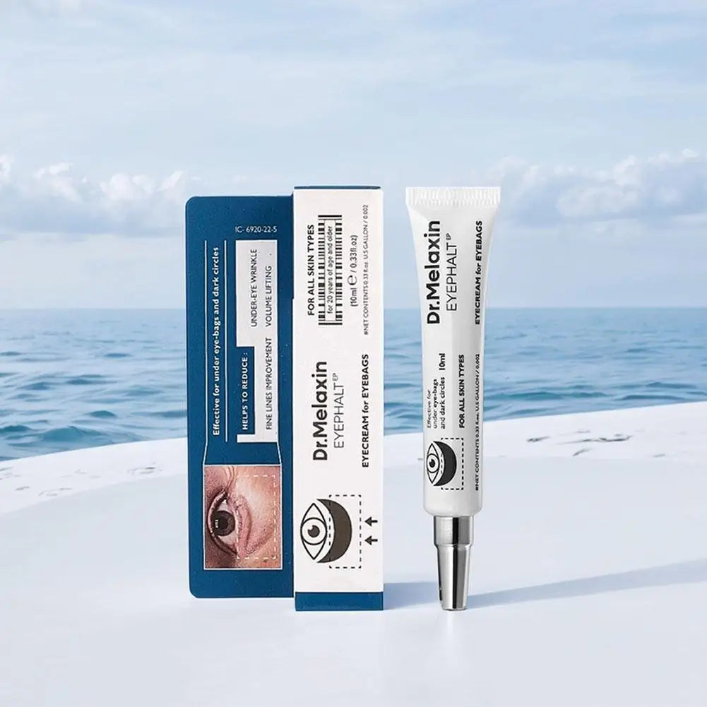 Dr.Melaxin Deeply Hydrating Eye Cream - Lightens Dark Circles Smooths Under-Eye Area Firms Lifts Suits Women Skin Care