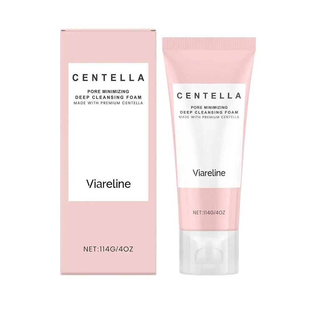 Centella Asiatica Moisturizing Facial Cleanser Deeply Cleanses Facial Skin Repairs Barrier Soothes Sensitive Discomfort Skincare