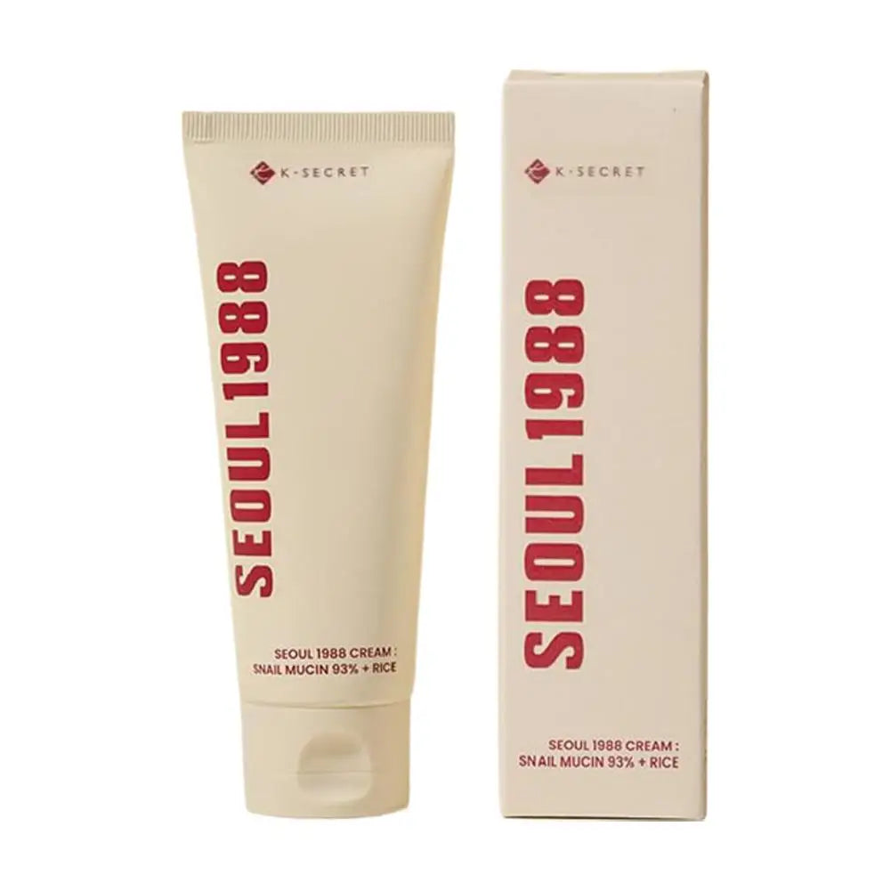 Korean SEOUL 1988 Moisturizing Serum Niacinamide Sunscreen Snail Cream Black Gingeng Extract Glow Face Serum Improve Skin Care