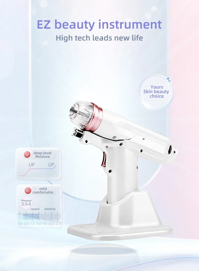 EZ Meso Gun Derma Microneedle Pen Korea Negative Pressure Skin Rejuvenation EZ 5pin 9pin Needle Hydrating Skin Tighten Mesogun