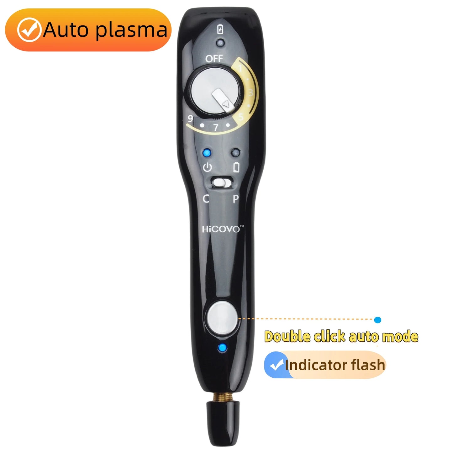 Hicovo Plasma Pen Orignal Fibroblast Wart Skin Tag Anti Wrinkle Remove Quick Charge Auto Acne Treatment Facial Lifting Machine