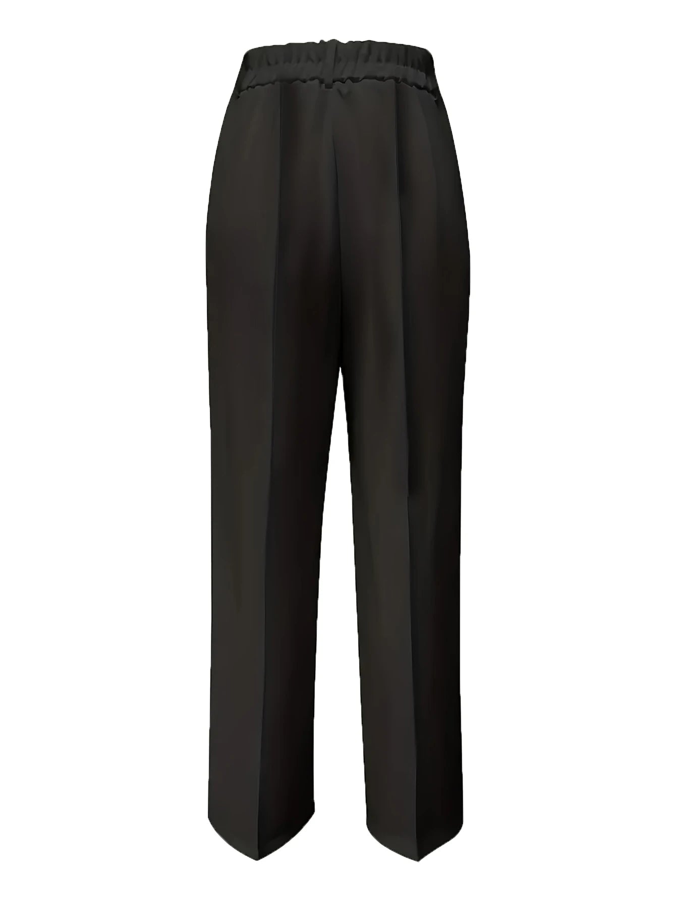 European and American cross-border 2025 new women's high-waisted, draped, straight-cut, simple suit pants for women