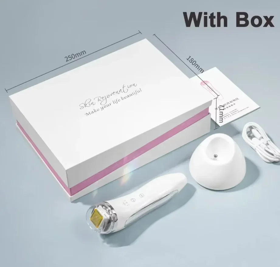 Radio Frequency Facial Lifting Machine Dot Matrix Wrinkle Removal SKin Tightening RF High Frequency Facial Care Massager Device