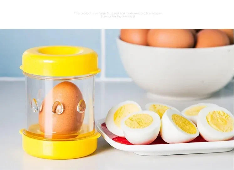 Hand-cranked Automatic Egg Sheller 1pc New Household Shell Peeling Machine Egg Opener Tool Fully Automatic Small Tool VIE LENTE