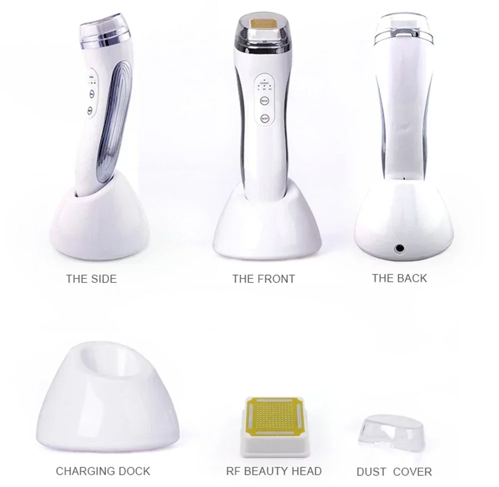 RF Radio Frequency Face Lifting Device Dot Matrix Beauty Massager Home Wrinkle Remover Skin Tightening Facial Massage Machine