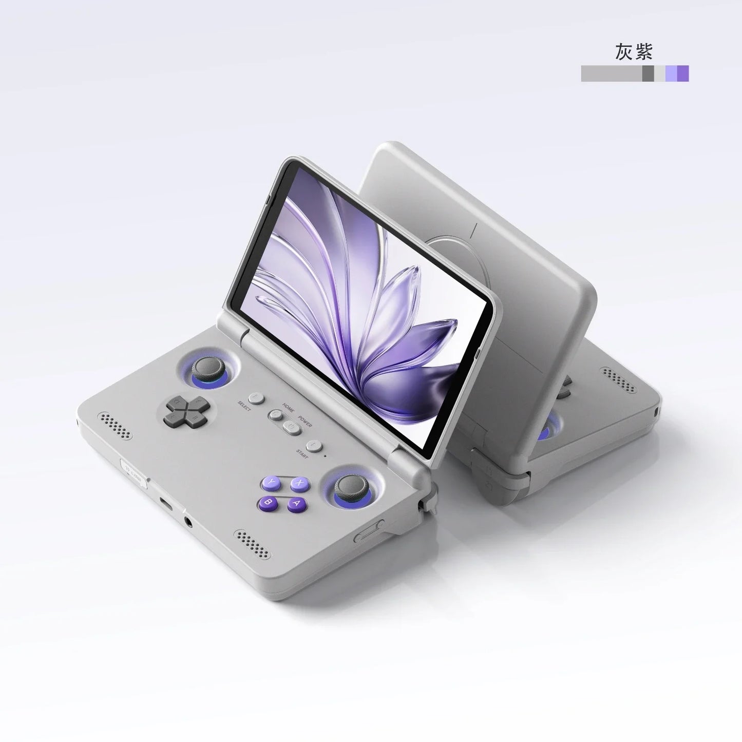 Retroid Pocket Flip2 Game Console 1080p Folding Game Console AMOLED 500Nits 5.5" Screen 5000mAh Handheld Game Machine Custom