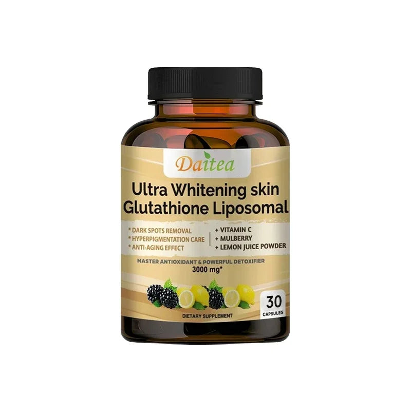 Collagen Glutathione Capsules - Powerful Antioxidants That Help Immune Function, Skin Health, Beauty, Youthfulness and Repair