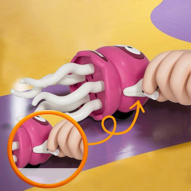 Cute Dancing Jellyfish Wind Up Toy Crawling Moving Animal Funny Fidget Stress Relief Game Creative Decor Novelty Adult Kids Gift