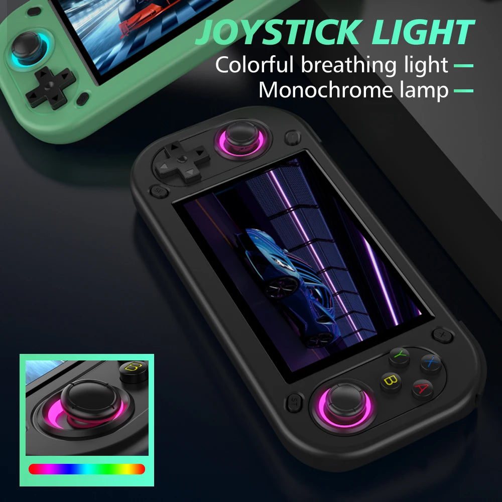 R43S Retro Handheld Video Game Console Open Source Linux System 4.3Inch IPS Screen Portable Pocket Video Player Gaming Machine