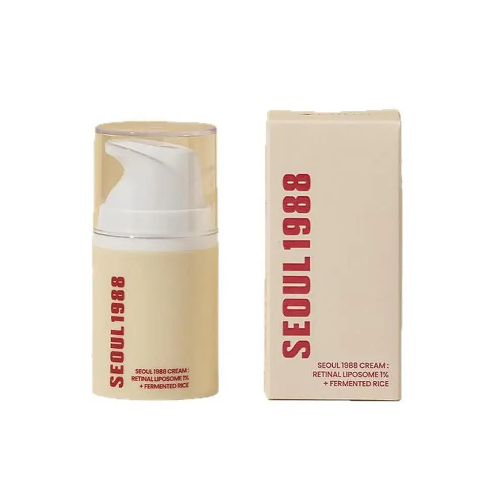 Korean SEOUL 1988 Moisturizing Serum Niacinamide Sunscreen Snail Cream Black Gingeng Extract Glow Face Serum Improve Skin Care