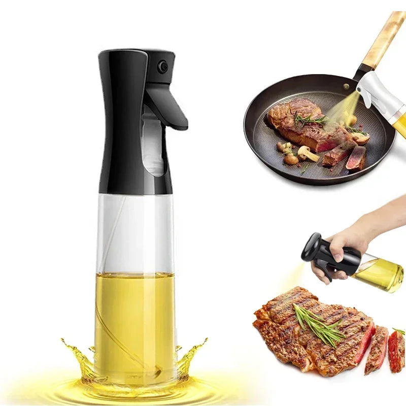 200/300/500ML Pneumatic Spray Bottle Fitness Barbecue Spray Oil Dispenser Kitchen Oil Spray Bottle Cooking Olive Oil Sprayer