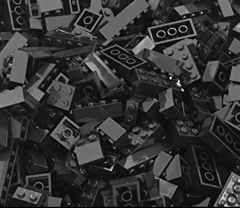 120Pcs Building Blocks Bulk Lot Pack Sorted By Color Bricks Block Plate Toys Small Particles Bulk Compatible Legoeds DIY Kit