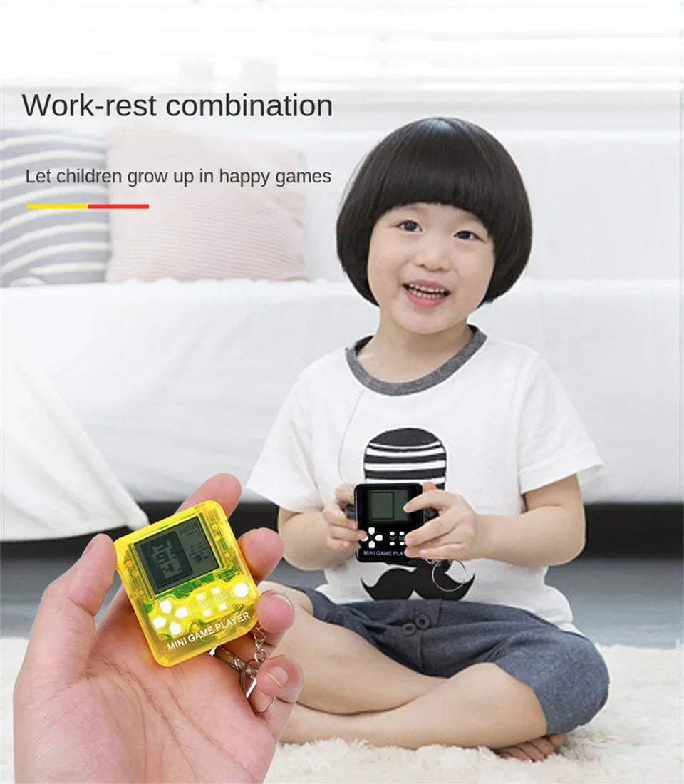 Retro Mini Handheld Game Players Classic Electronic Games Hand Held Console Game Child Puzzle Gaming Console Toys Gift