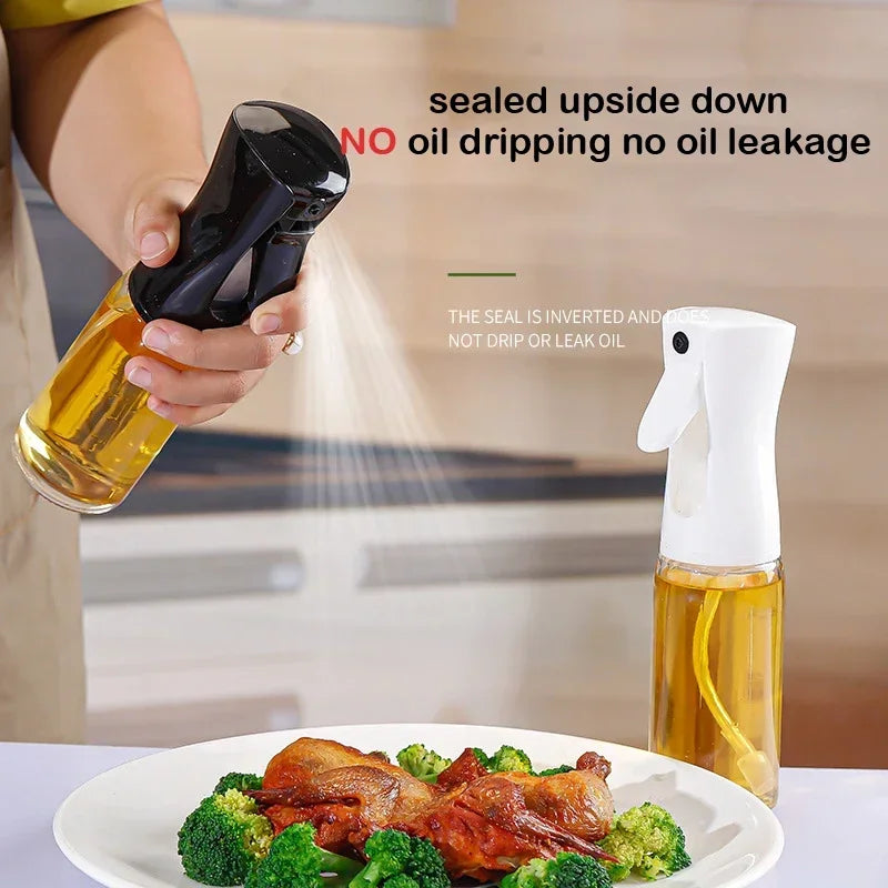 200/300/500ML Pneumatic Spray Bottle Fitness Barbecue Spray Oil Dispenser Kitchen Oil Spray Bottle Cooking Olive Oil Sprayer