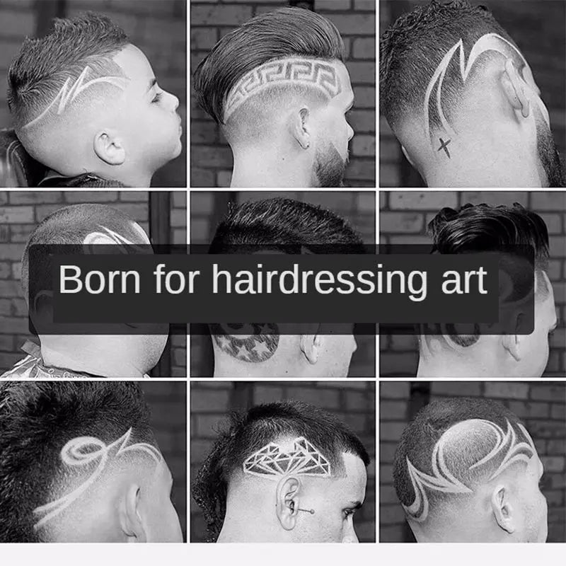 Professional Hair Trimmer Wireless Electric Hair Clipper Beard Shaver Men Hair Cutting Machine Barber For Men Haircut Style