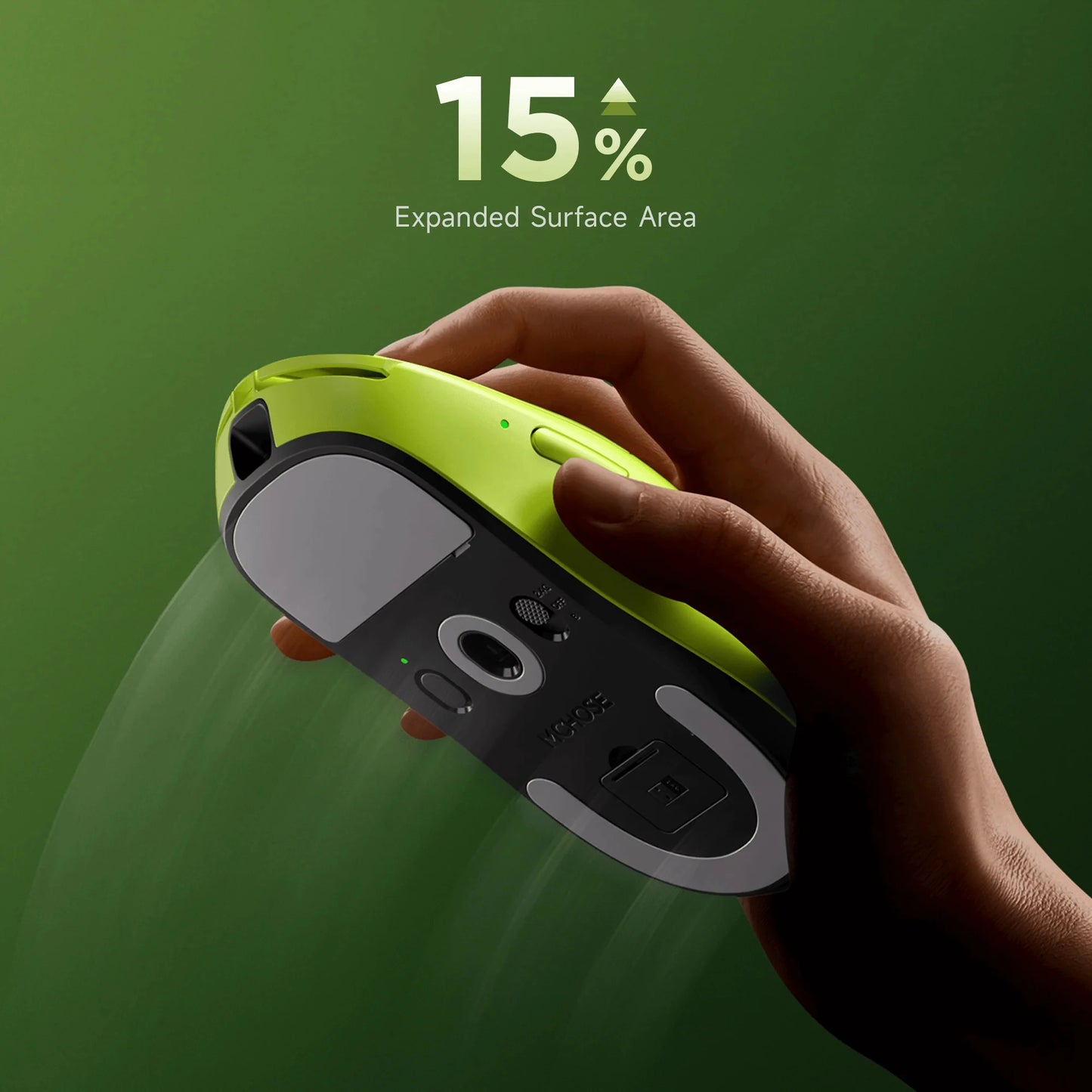 MCHOSE A7 V2 Lightweight Wireless Gaming Mouse Dual 8,000Hz Polling Rate PAW3950 TI Gaming Esports Office Mouse