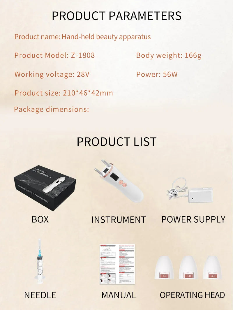 New 7D Mini Hifu Ultrasonic Face Lifting Massager Wrinkle Removal Anti-Aging Skin Tightening Eye Care Beauty Device For Home SPA