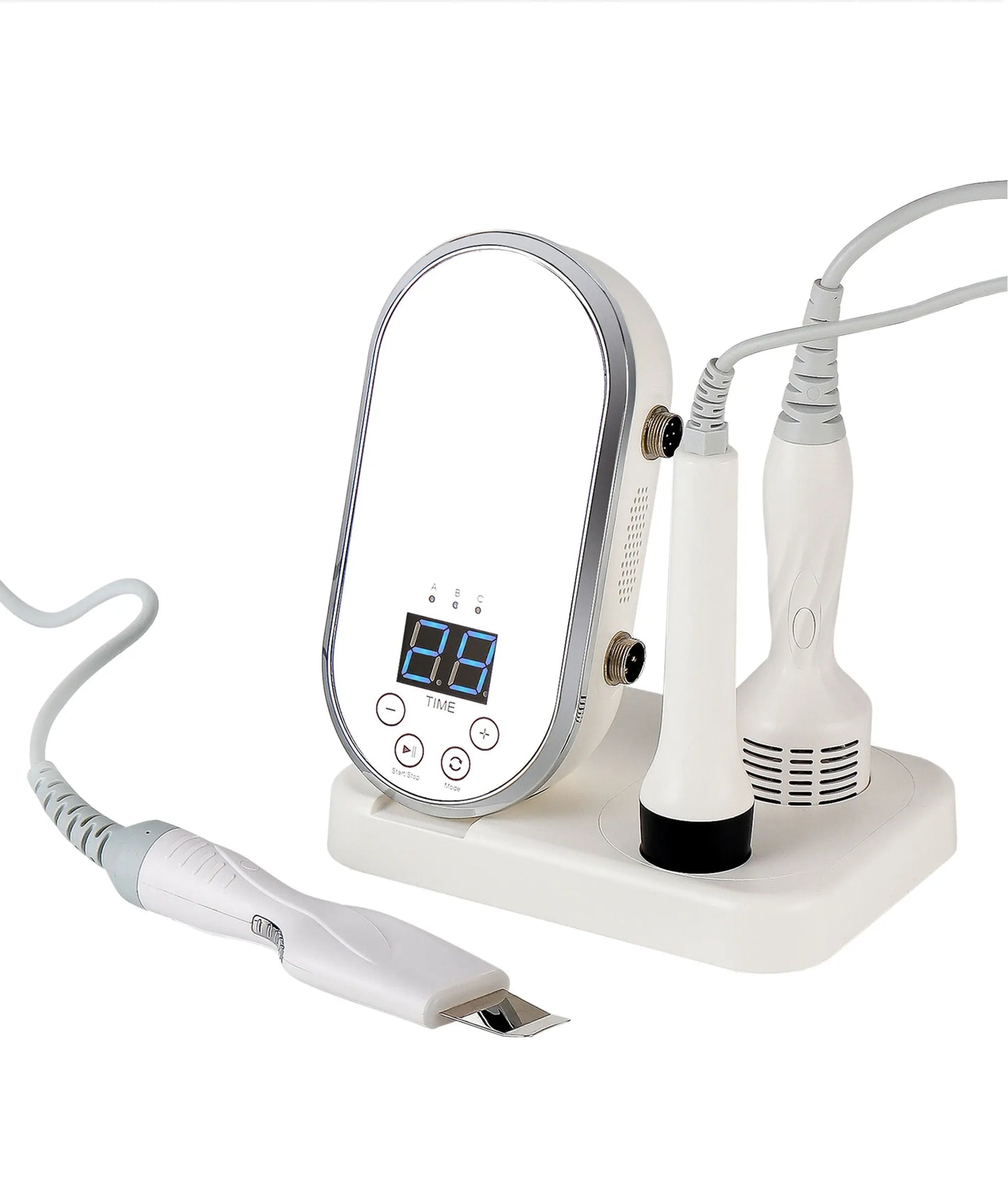 RF Skin Tightener, RF EMS Facial Tension Machine, Wrinkle Massager, Facial Cleansing and Exfoliating Care Beauty Tools Ultrasoni