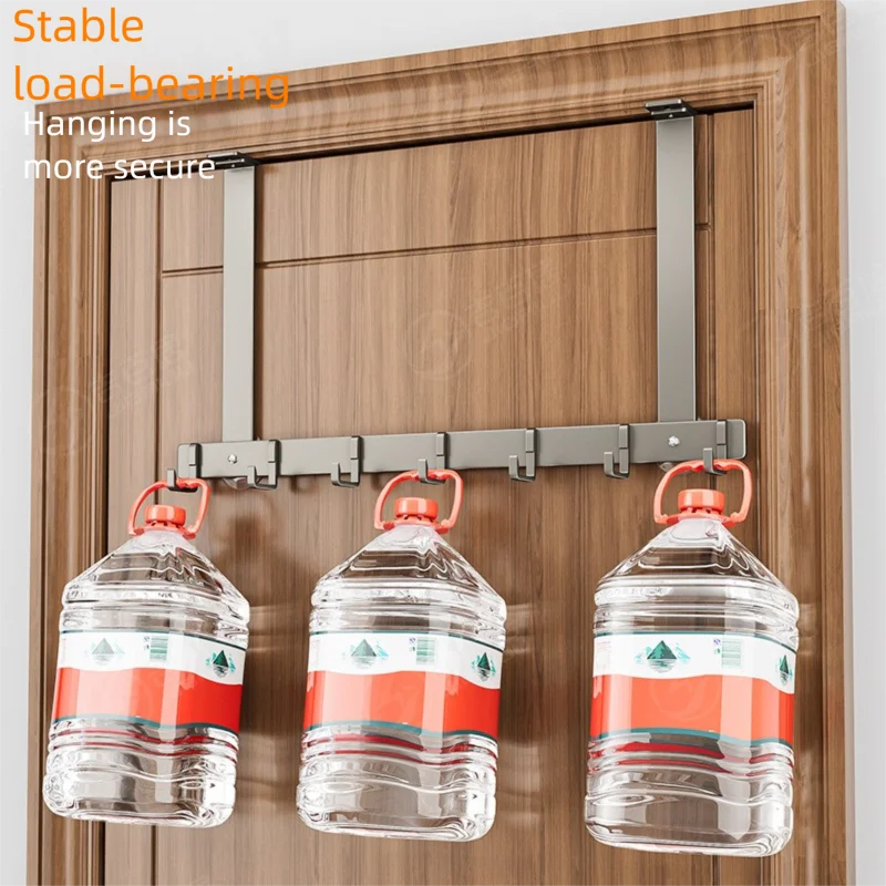 Luxury Non-Perforated Coat Hook - Heavy Duty Bathroom & Door Hanger, No Drill Wall Hook for Towels/Robes, Space-Saving Design