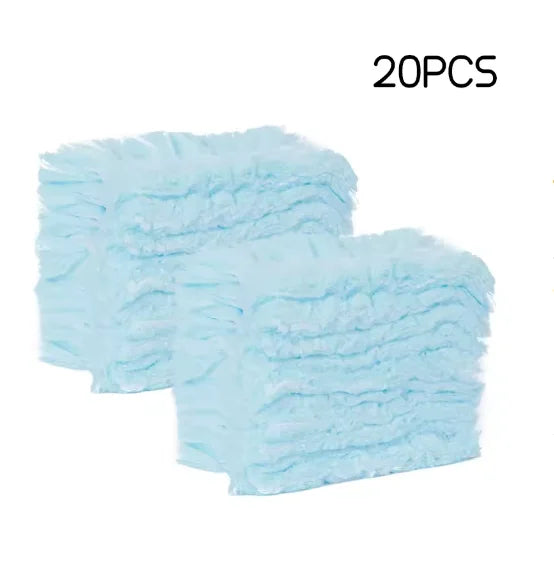 Double sided 360 ° electrostatic dust duster is used for large-scale cleaning of dust, spider webs, and disposable dust collecto