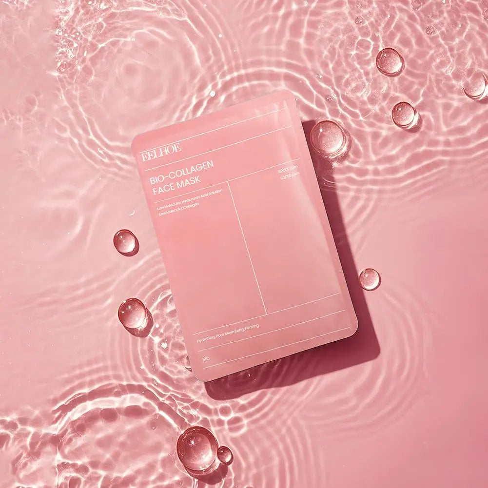 Real Deep Bio Collagen Mask Deep Moisturizing Hydrating Overnight Face Mask Refreshing Brightening firming Skin Care mask