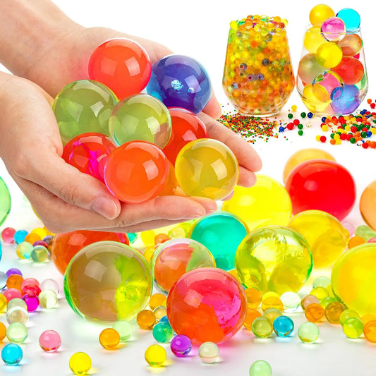 Water Beads Giant Gel Beads Colorful Water Jelly Balls Floating Ball for Centerpieces Vases, Gel Balls for Vases, Home Decor