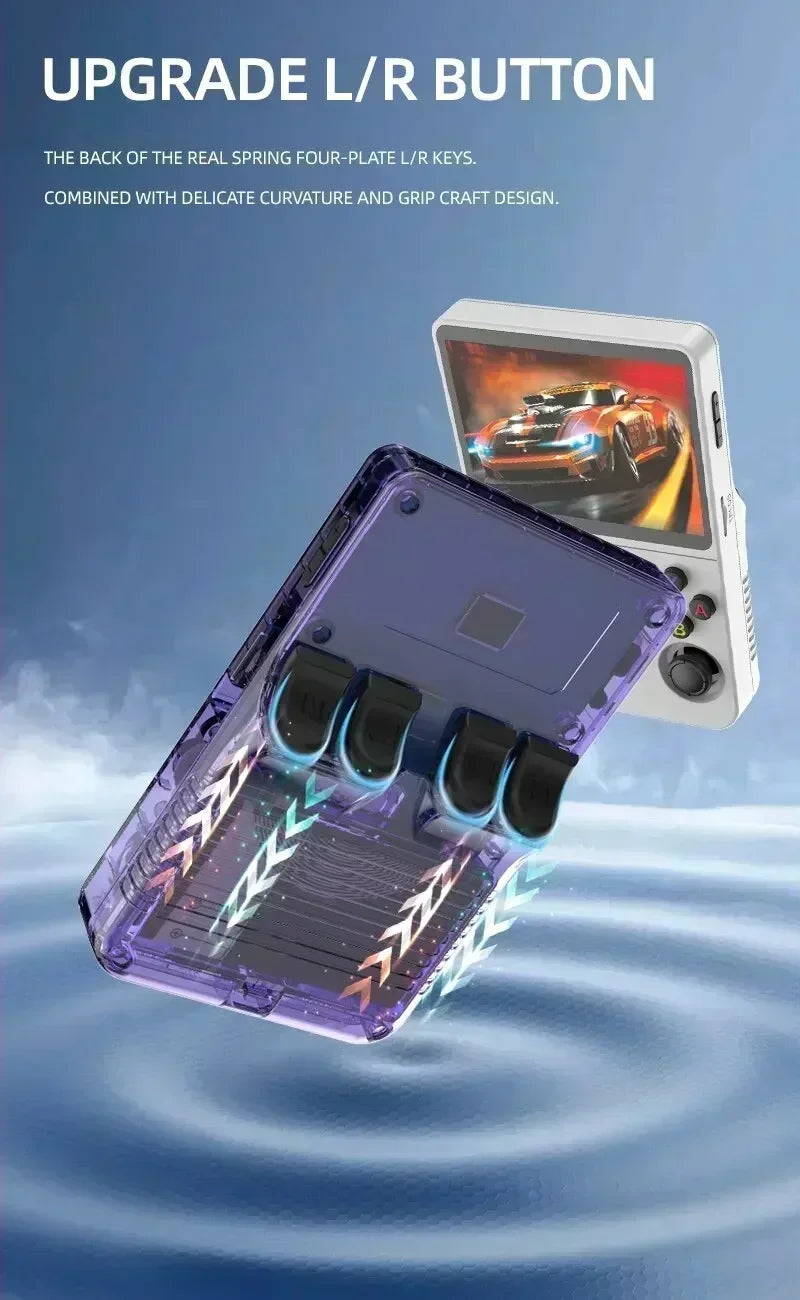 Compact Retro Gaming R36S Handheld Console 35 IPS Screen Linux System 64GB 128GB Internal Storage Thousands of Games